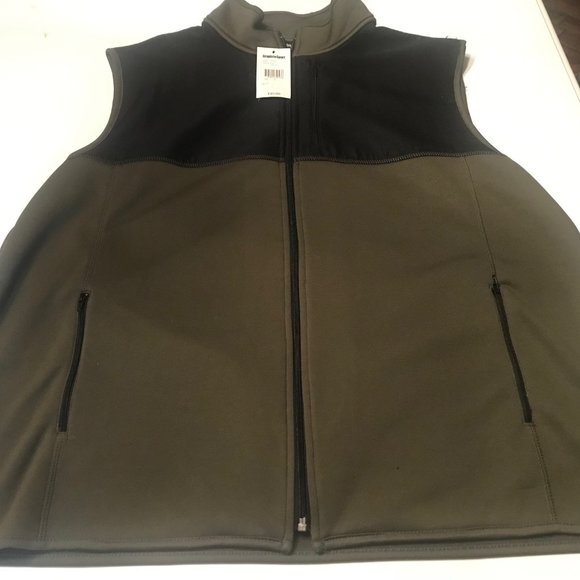 New/ Tags Graphite Sport Deep Ivy Men's vest large - Picture 1 of 2